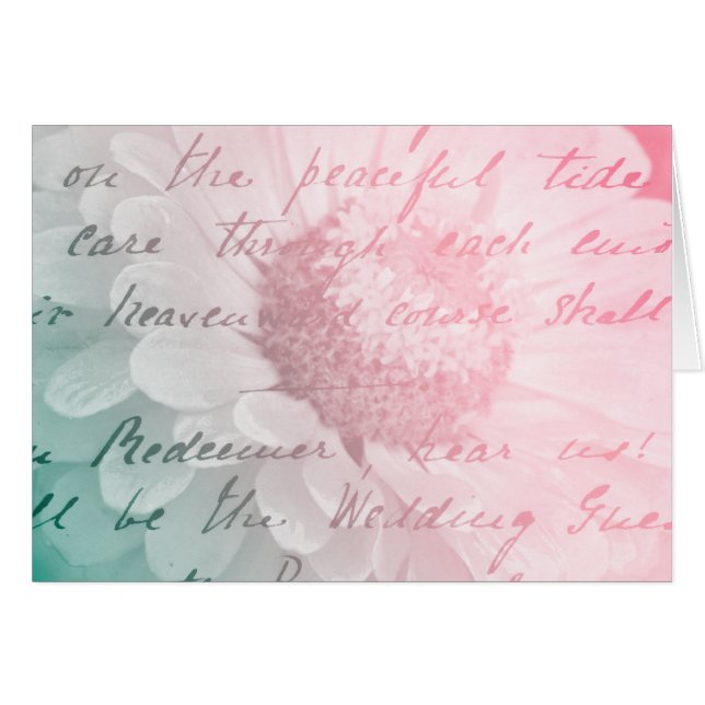 Escritura y arte floral (Anverso (Horizontal))