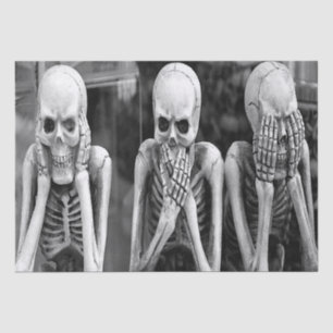 Escrúpulos divertidos y aterradores Papel de té de