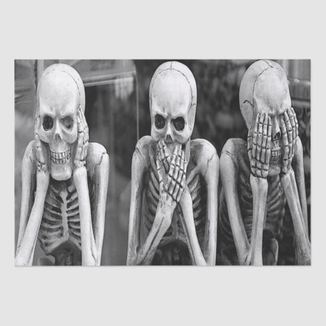 Escrúpulos divertidos y aterradores Papel de té de (Anverso)