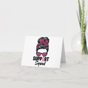 Escuadrón de Apoyo Moño Desordenado Guerrera Rosa 