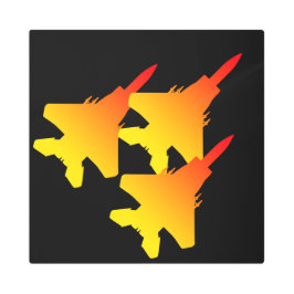 Escuadrón de aviones de combate de 16 "x16" Arte M