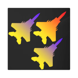 Escuadrón de aviones de combate de 16 "x16" Arte M