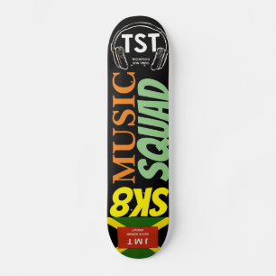 ESCUADRÓN DE MÚSICA SK8 Patineta
