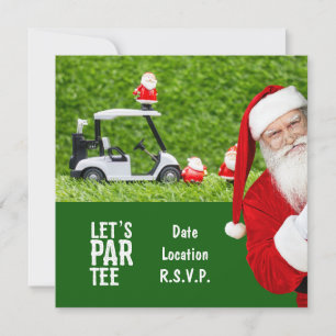 Escuadrón de Navidades del fiesta del Golf Par Tee