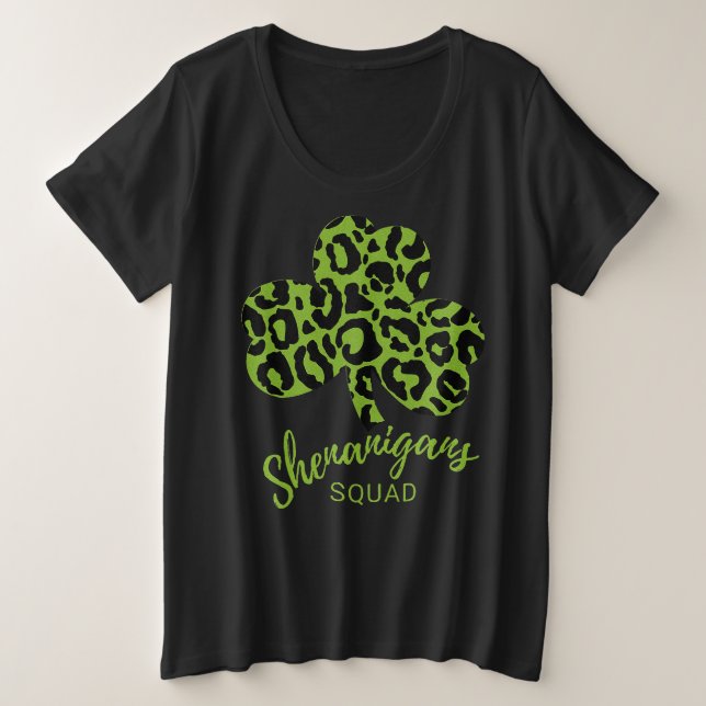 Escuadrón de Shenanigan en San Patricio (Anverso del diseño)