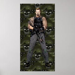 Escuadrón suicida   Arte de cómics de Rick Flag