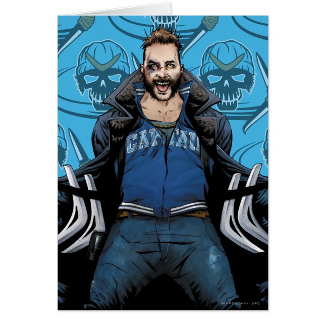 Escuadrón suicida | Boomerang Comic Book Art (Frente)