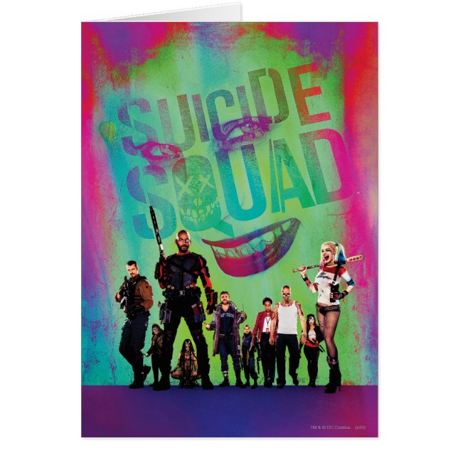 Escuadrón suicida | Green Joker & Squad Movie Post (Frente)