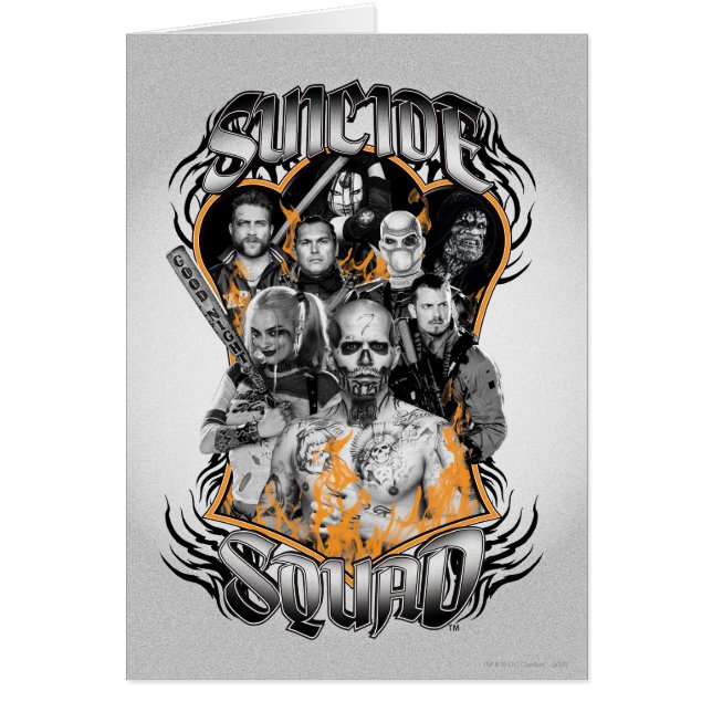 Escuadrón suicida | Grupo de tareas X Tatuaje trib (Frente)