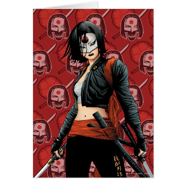 Escuadrón suicida | Katana Comic Book Art (Frente)