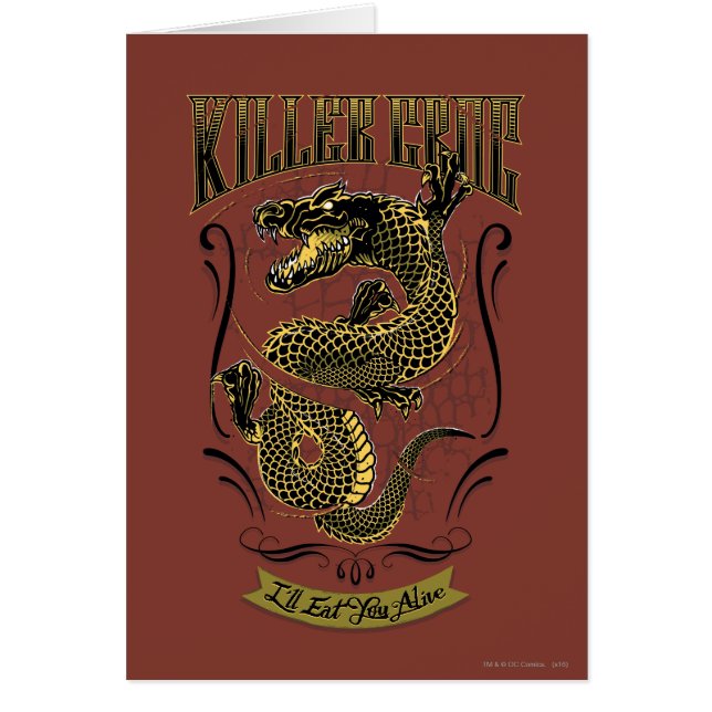 Escuadrón suicida | Tatuaje cruzado asesino (Frente)