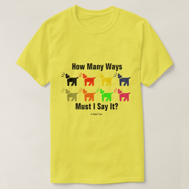 Escucha A Tu Perro - Una Camisa De MisterP (Diseño del anverso)