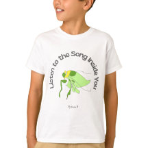 "Escucha la Canción Dentro de Ti" Playera para Niñ