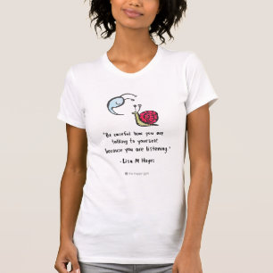 Escucha sí mismo la camiseta del caracol