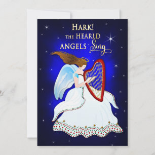 Escuchad a los ángeles cantar Ángel de Navidad con