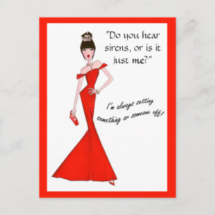 ¿Escuchas Sirenas O Soy Solo Yo? Postales