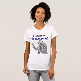 Escuche la camiseta política de Bernie