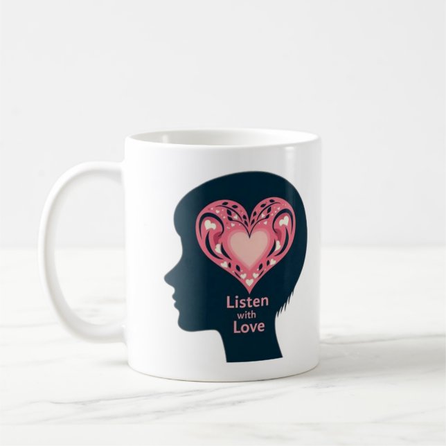 Escuche las tazas de amor (Izquierda)