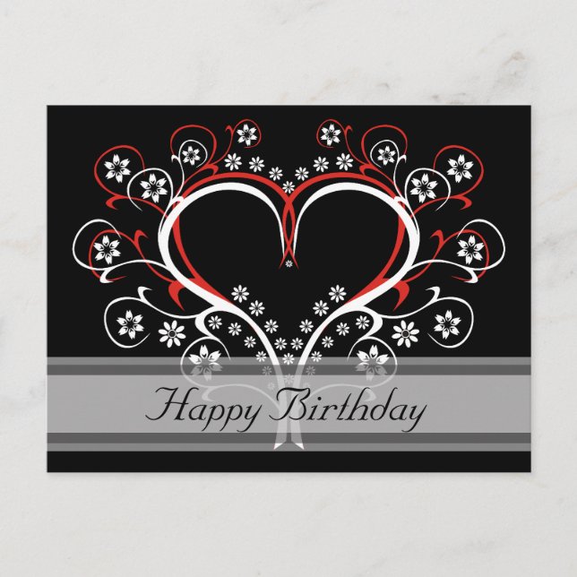 Escuche mis postales del feliz cumpleaños del (Anverso)