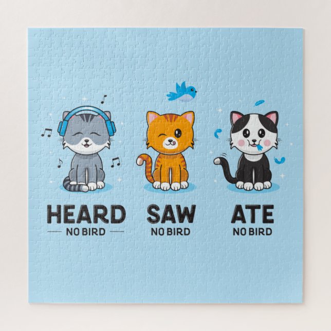Escuche Saw Ate No Bird Puzzle (20x20) (Vertical)