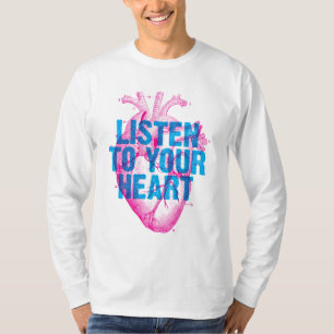 Escuche Su Camiseta Cardíaca