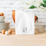 Escudo botánico | Toalla de té monograma inagotabl<br><div class="desc">Elevar la cocina con el Escudo botánico | Toalla de té monograma, una combinación de elegancia y funcionalidad muy bien diseñada. Esta toalla de té personalizado cuenta con un refinado escudo botánico con un delicado monograma, lo que la convierte en la adición perfecta a cualquier cocina moderna, rústica o casera....</div>