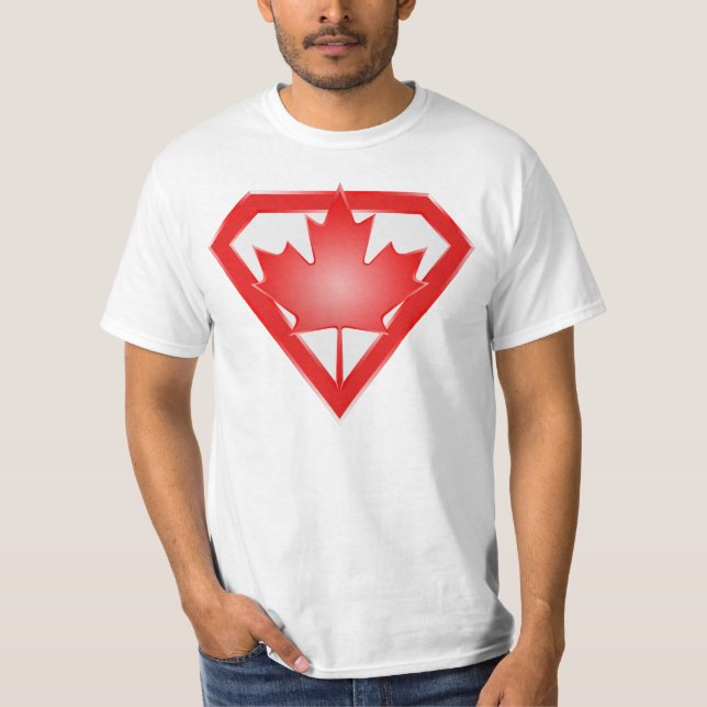 Escudo canadiense del héroe de la bandera, camisa (Anverso)