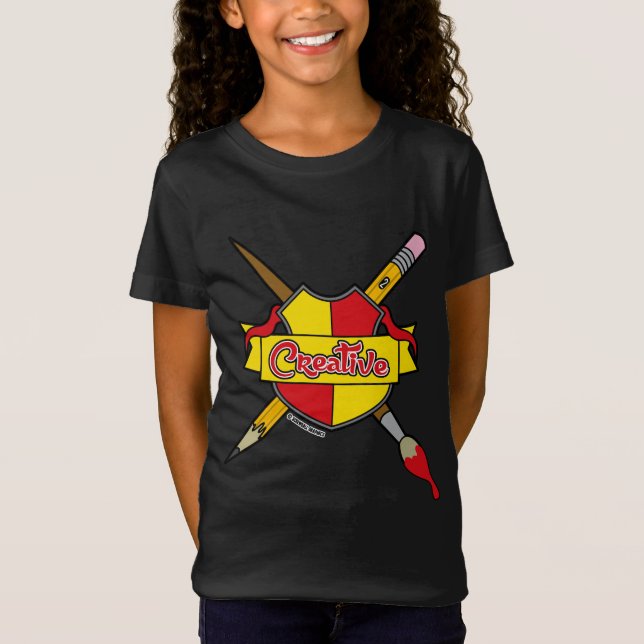 Escudo creativo de la camiseta de armas (Anverso)