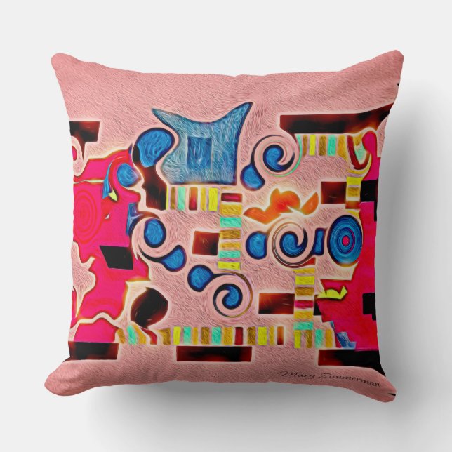 "Escudo de armas" almohada de lanzamiento (Anverso)