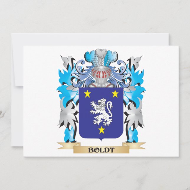 Escudo de armas Boldt (Anverso)