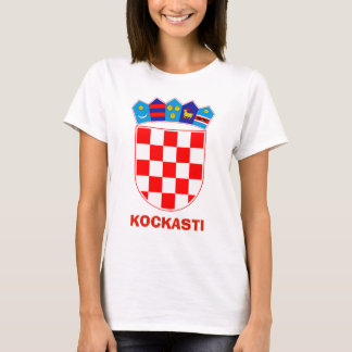 Escudo de armas Croacia Camiseta Kockasti