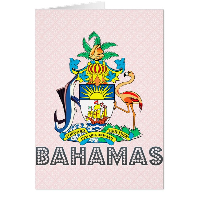 Escudo de armas de Bahamas (Frente)