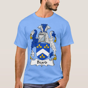Escudo de armas de barba de la camiseta de la cáma