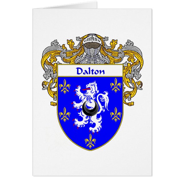 Escudo de armas de Dalton (cubierto) (Frente)