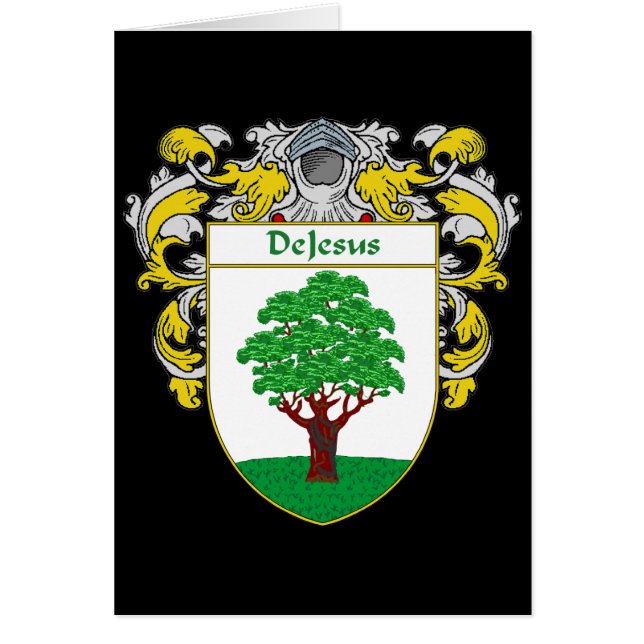 Escudo de armas de DeJesus (cubierto) (Frente)