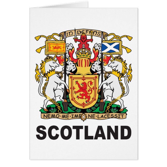 Escudo de armas de Escocia (Frente)
