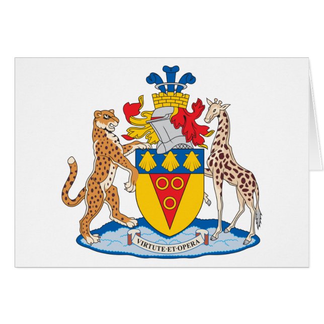 Escudo de armas de Grahamstown (Anverso (Horizontal))