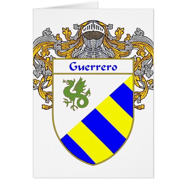 Escudo de armas de Guerrero (cubierto) (Frente)