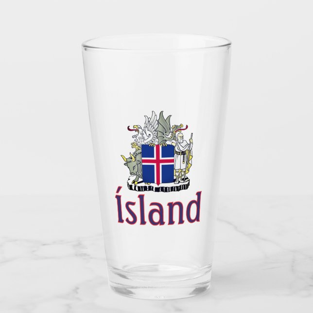 Escudo de Armas de Islandia (Anverso)