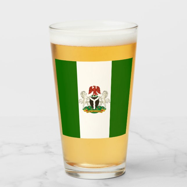 Escudo de armas de la bandera nigeriana    (Anverso (lleno))