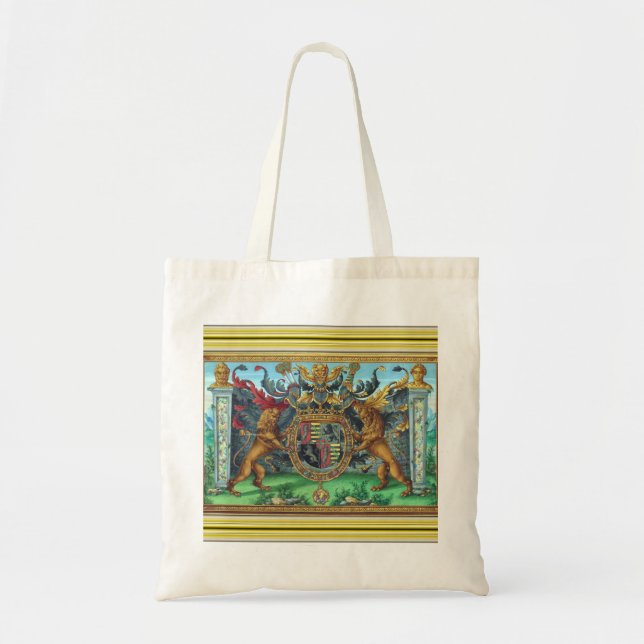 Escudo de armas de la bolsa de la tote (Frente)