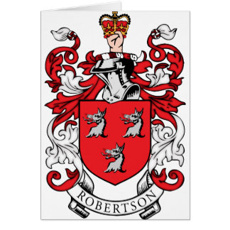 Escudo de armas de la familia de Robertson