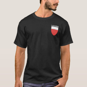 Escudo de armas de Lausana, camiseta de SUIZA
