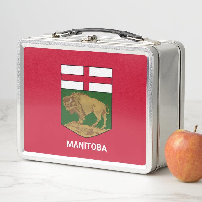 Escudo de armas de Manitoba - CANADÁ (In situ)