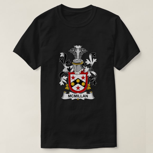 Escudo de armas de McMillan - Camisa de reposo fam (Diseño del anverso)