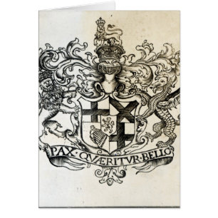 Escudo de armas de Oliver Cromwell