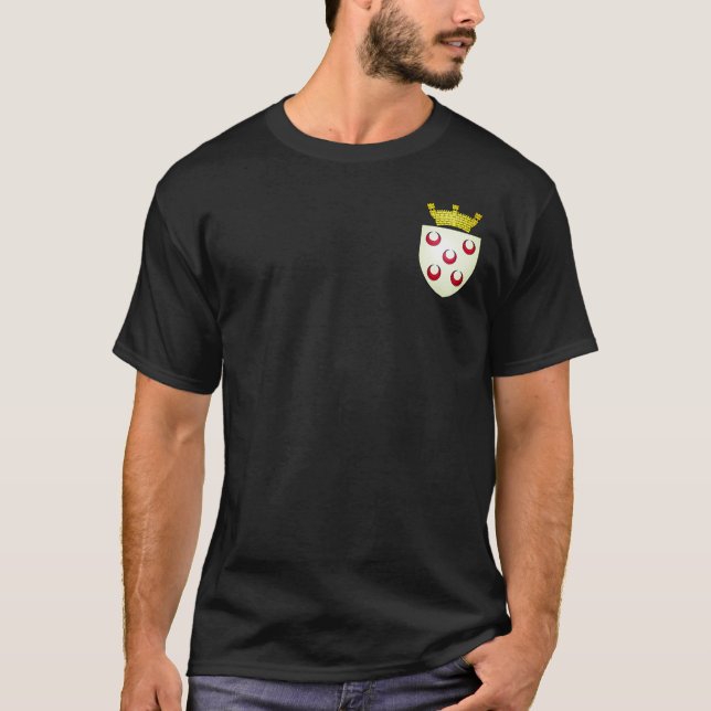 Escudo de armas de Qormi, camiseta de Malta (Anverso)