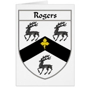 Escudo de armas de Rogers/escudo de la familia