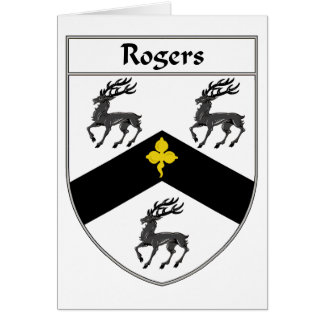 Escudo de armas de Rogers/escudo de la familia