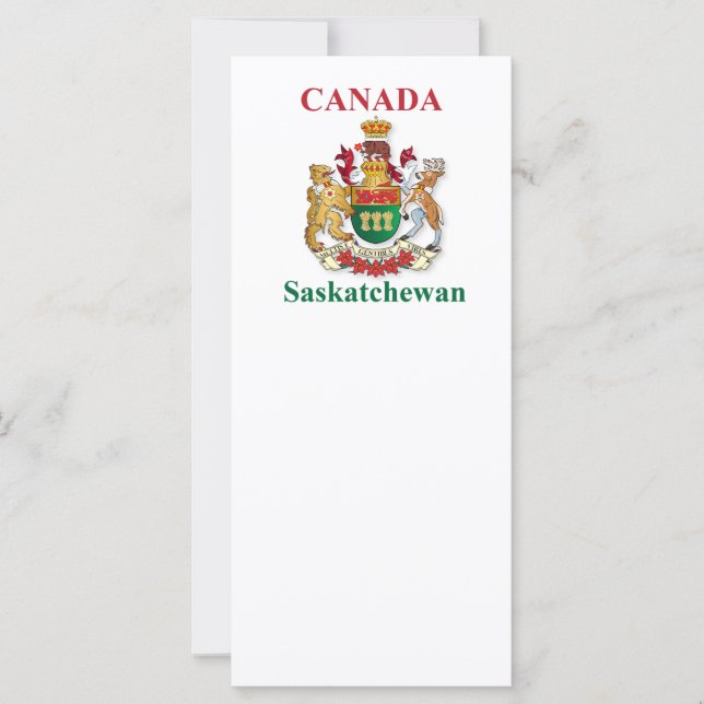 Escudo de armas de Saskatchewan (Anverso)
